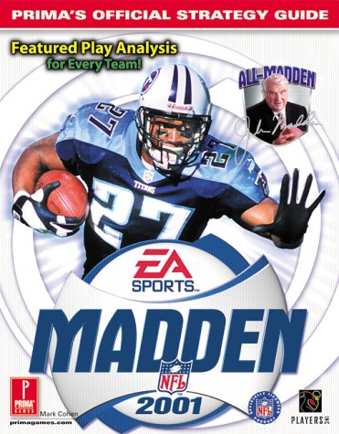 Madden Nfl 2001: Prima'S Official Strategy Guide,New