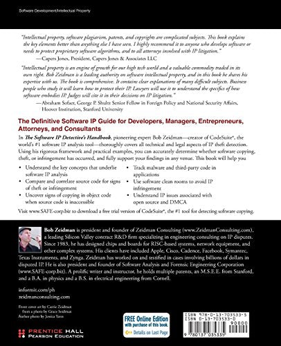 THE SOFTWARE IP DETECTIVES HANDBOOK,New
