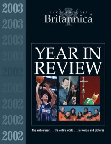 Encyclopaedia Britannica Year in Review 2002,Used