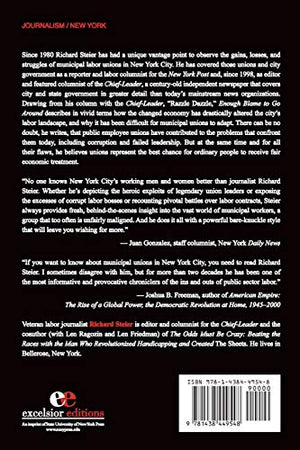 Enough Blame to Go Around: The Labor Pains of New York City's Public Employee Unions (Excelsior Editions),Used