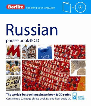 Berlitz Russian Phrase Book & CD (Russian Edition),Used