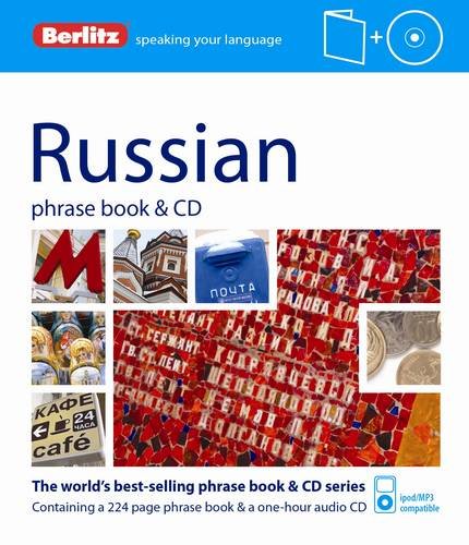 Berlitz Russian Phrase Book & CD (Russian Edition),Used