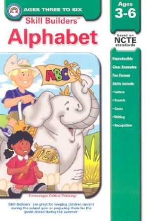 Alphabet, Grades Preschool  K (Skill Builders),Used