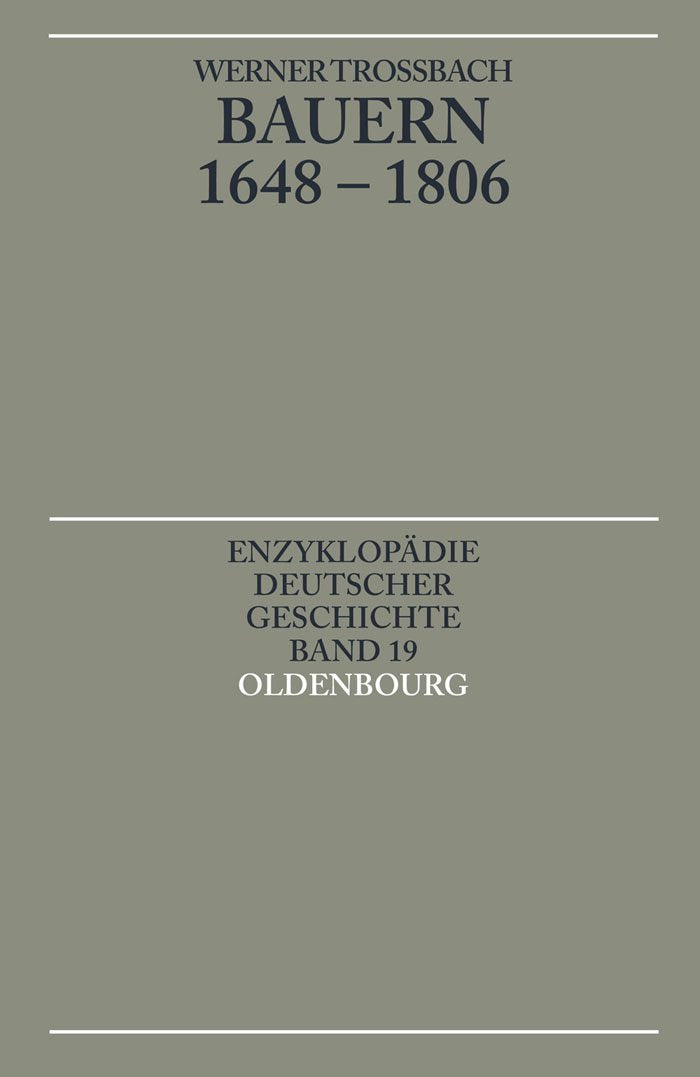 Bauern 16481806 (Enzyklopdie deutscher Geschichte, 19) (German Edition),Used