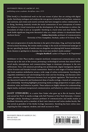 Misbehavior in Cyber Places: The Regulation of Online Conduct in Virtual Communities on the Internet,Used