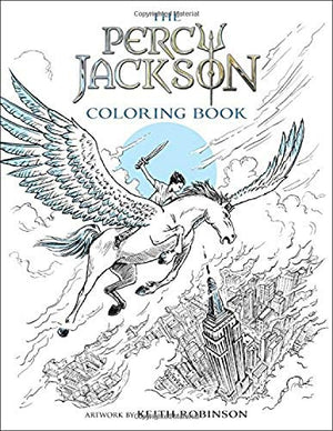 Percy Jackson and the Olympians The Percy Jackson Coloring Book (Percy Jackson and the Olympians) (Percy Jackson & the Olympians,Used