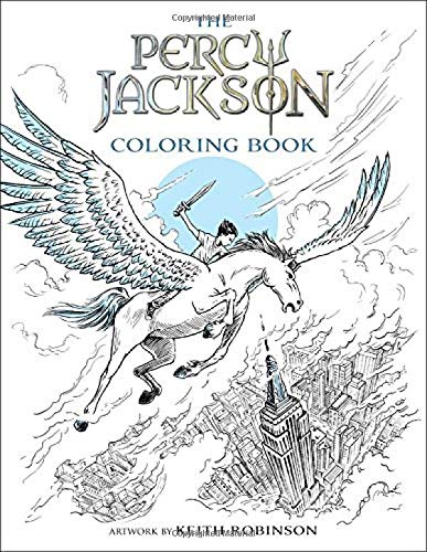 Percy Jackson and the Olympians The Percy Jackson Coloring Book (Percy Jackson and the Olympians) (Percy Jackson & the Olympians,Used
