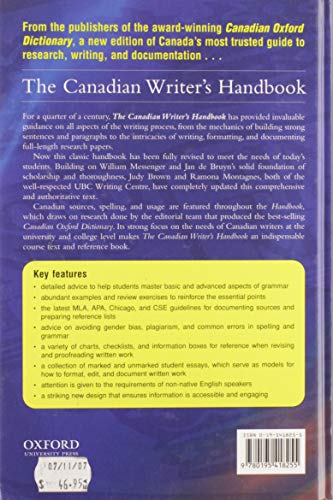The Canadian Writer's Handbook,Used