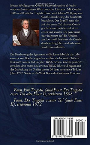 Faust I und II  Eine Trag?ie, erster und zweiter Teil: Ausgabe mit beiden Faustwerken  f? die gymnasiale Oberstufe (German Edi,Used
