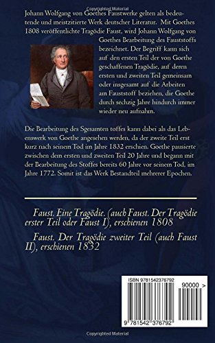 Faust I und II  Eine Trag?ie, erster und zweiter Teil: Ausgabe mit beiden Faustwerken  f? die gymnasiale Oberstufe (German Edi,Used