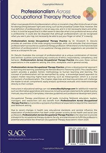 Professionalism Across Occupational Therapy Practice,Used