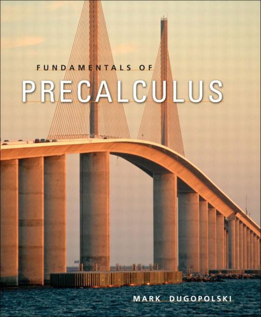 Fundamentals of Precalculus,Used
