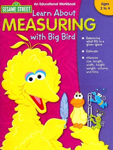 Learn About Measuring With Big Bird (Sesame Street 1 2 3),Used