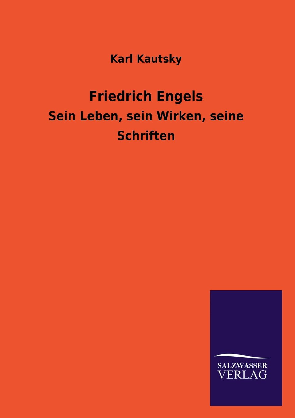 Friedrich Engels (German Edition),Used
