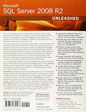 Microsoft Sql Server 2008 R2 Unleashed,Used