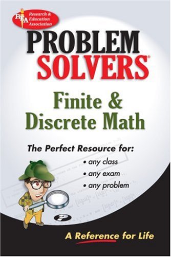 Finite and Discrete Math Problem Solver (Problem Solvers Solution Guides),Used