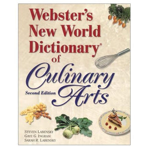 Webster'S New World Dictionary Of Culinary Arts (2Nd Edition)