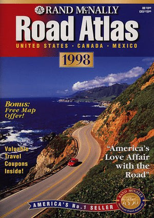 Rand McNally Road Atlas 1998: United States, Canada, Mexico,Used