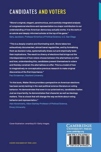Candidates and Voters: Ideology, Valence, and Representation in U.S Elections,Used
