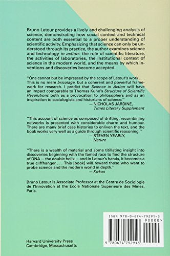 Science in Action: How to Follow Scientists and Engineers Through Society,New