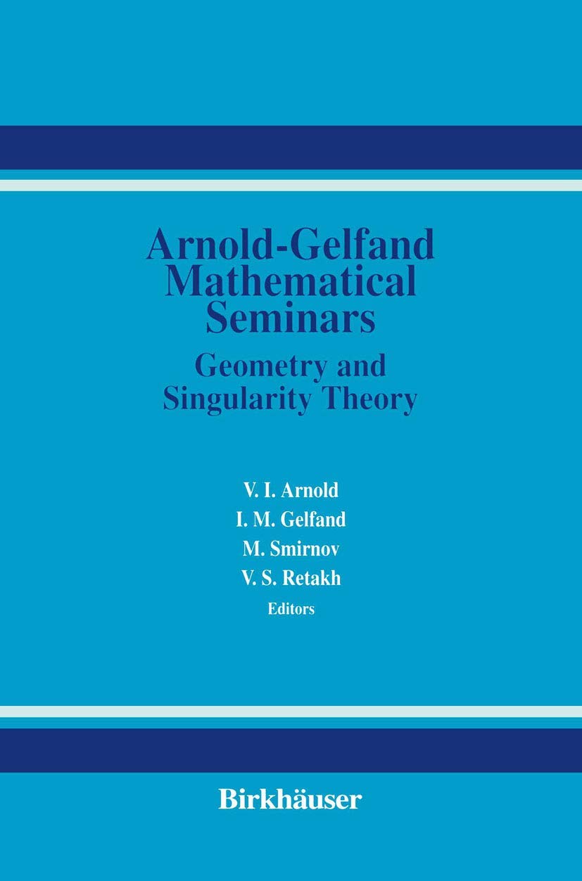 The ArnoldGelfand Mathematical Seminars,Used