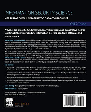 Information Security Science: Measuring the Vulnerability to Data Compromises,Used