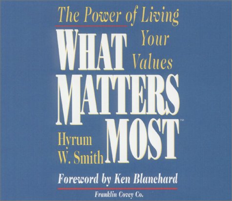 What Matters Most,Used