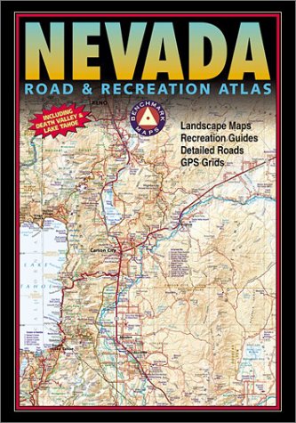 Benchmark Nevada Road & Recreation Atlas,Used