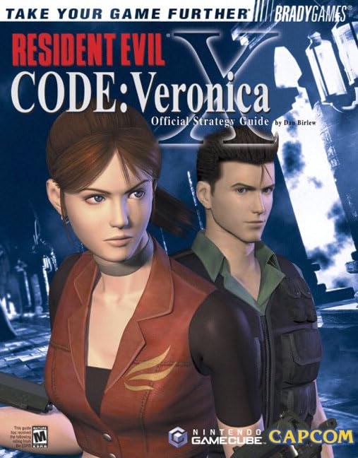 Resident Evil Code: Veronica X Official Strategy Guide,Used