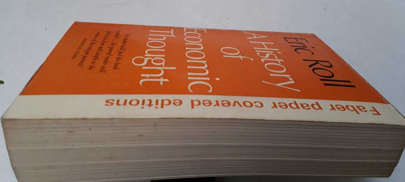 A History of Economic Thought (Faber Paper Covered Editions),Used