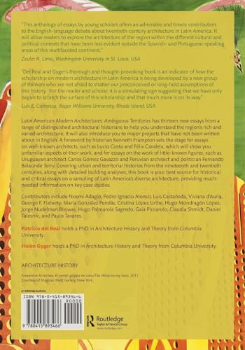 Latin American Modern Architectures: Ambiguous Territories,Used