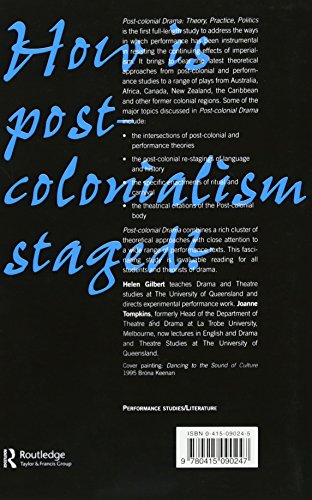 PostColonial Drama,Used