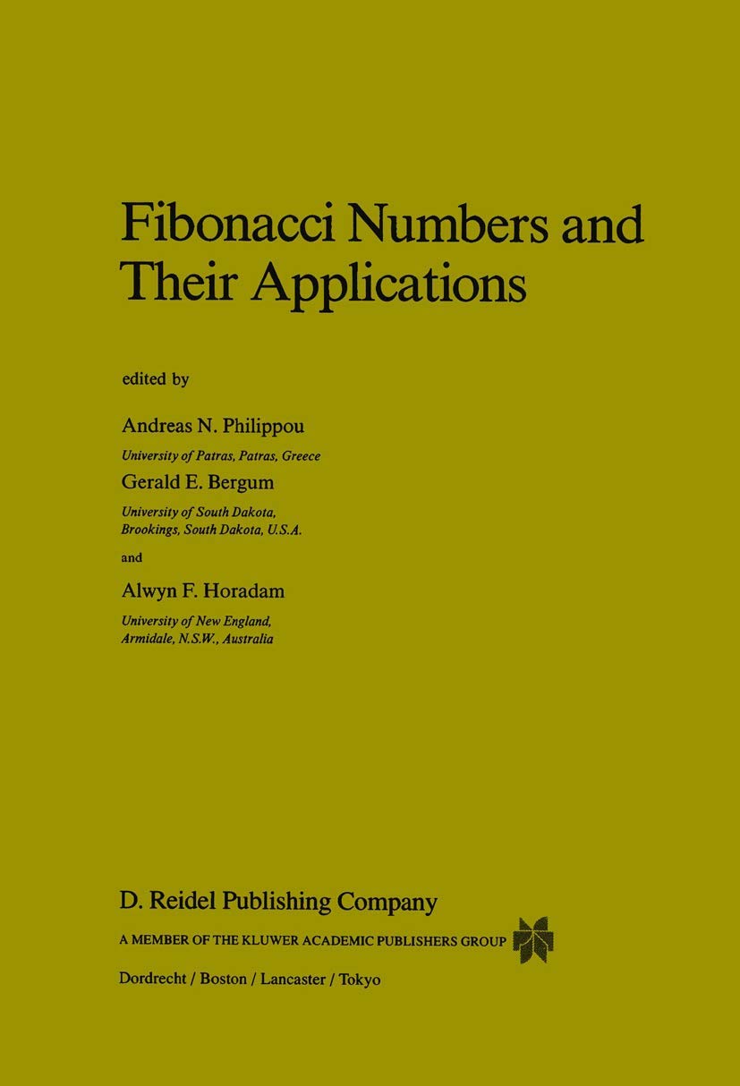 Fibonacci Numbers and Their Applications (Mathematics and Its Applications, 28),Used