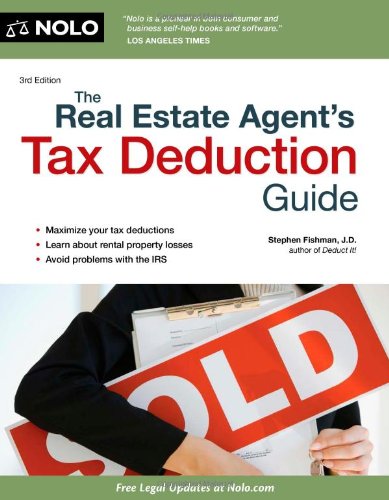 The Real Estate Agent's Tax Deduction Guide,Used