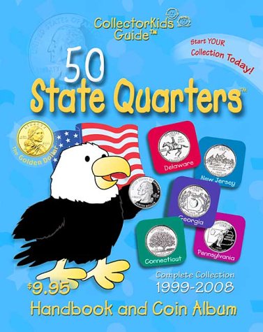 50 State Quarters CollectorKids Guide Handbook and Coin Album,New