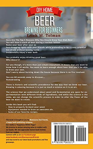 DIY Home Beer Brewing For Beginners: Everything You Need To Know On How To Brew Awesome Beer (Beginner Recipes Inclu,Used