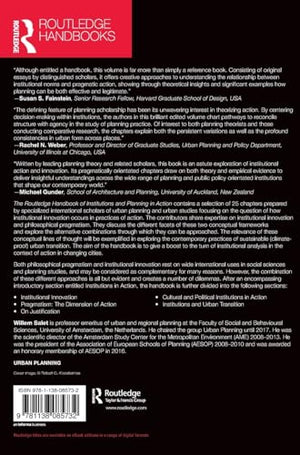 The Routledge Handbook of Institutions and Planning in Action (Routledge Handbooks),Used