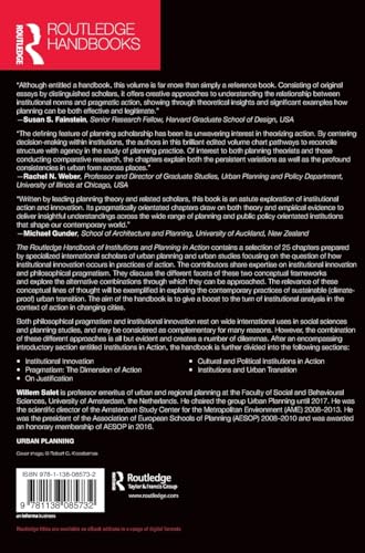 The Routledge Handbook of Institutions and Planning in Action (Routledge Handbooks),Used