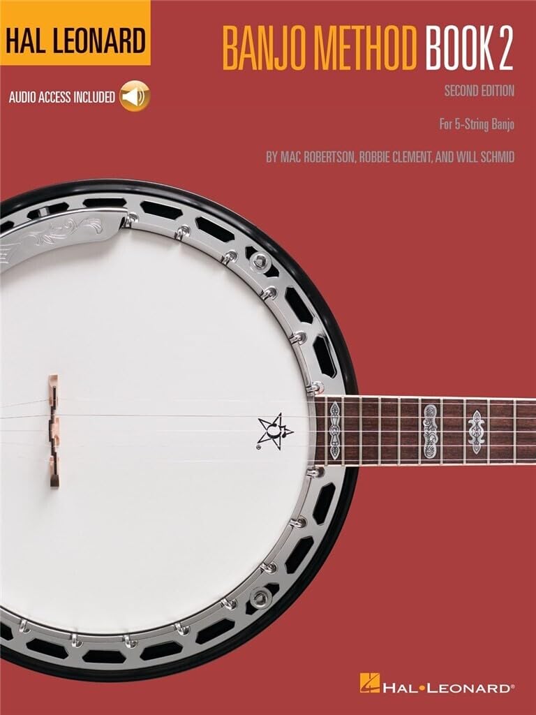 Hal Leonard Banjo Method  Book 2 (Book/Online Audio),Used