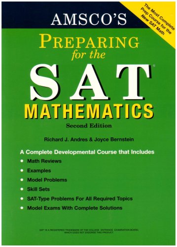Amsco's Preparing for the Sat: Mathematics,New