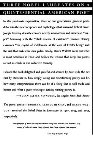 Homage to Robert Frost,New