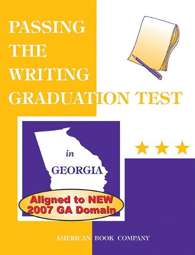 Passing The Writing Graduation Test In Georgia,Used