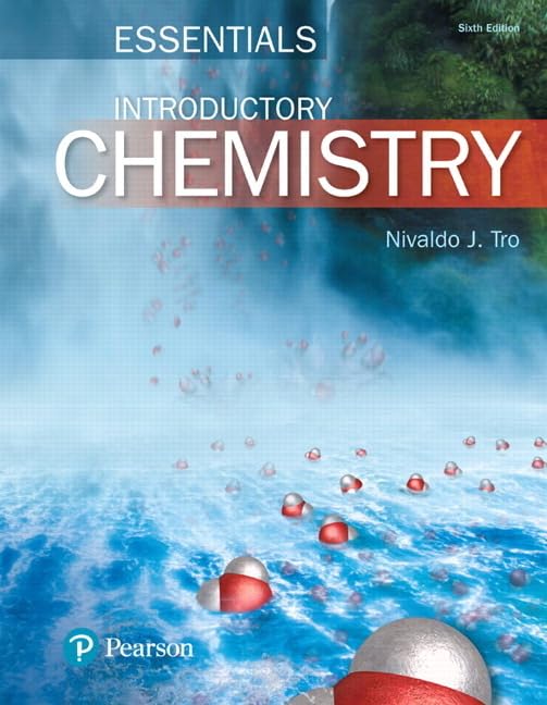 Introductory Chemistry Essentials (Masteringchemistry)