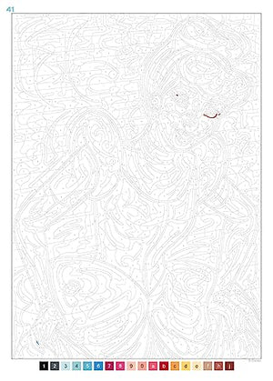 Coloriages mystres Disney  Princesses: Coloriez les chiffres et dcouvrez l'image,New