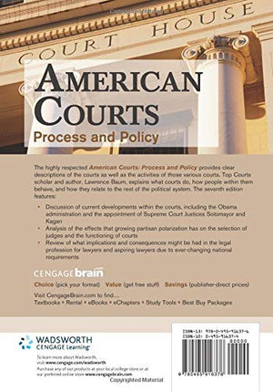 American Courts: Process And Policy,New
