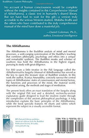 A Comprehensive Manual of Abhidhamma,Used