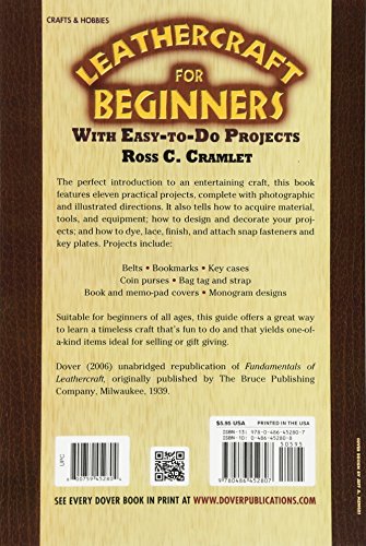 Leathercraft for Beginners: With EasytoDo Projects,Used