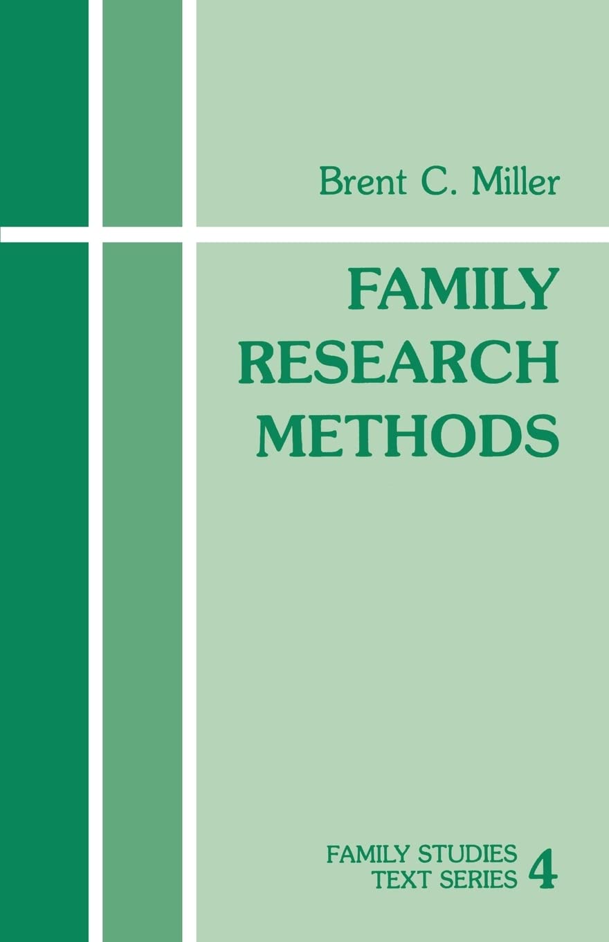 Family Research Methods (Family Studies Text Series),Used