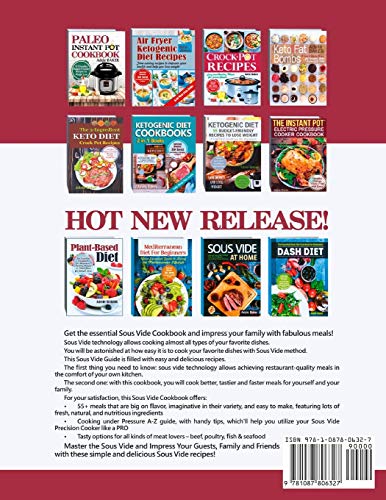 Sous Vide Cookbook: The Best Suvee Cooking Recipes for Cooking at Home,Used