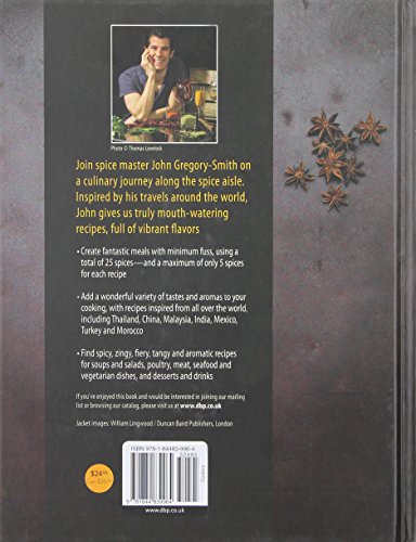 Mighty Spice Cookbook: Fast, Fresh and Vibrant Dishes Using No More Than 5 Spices for Each Recipe,Used
